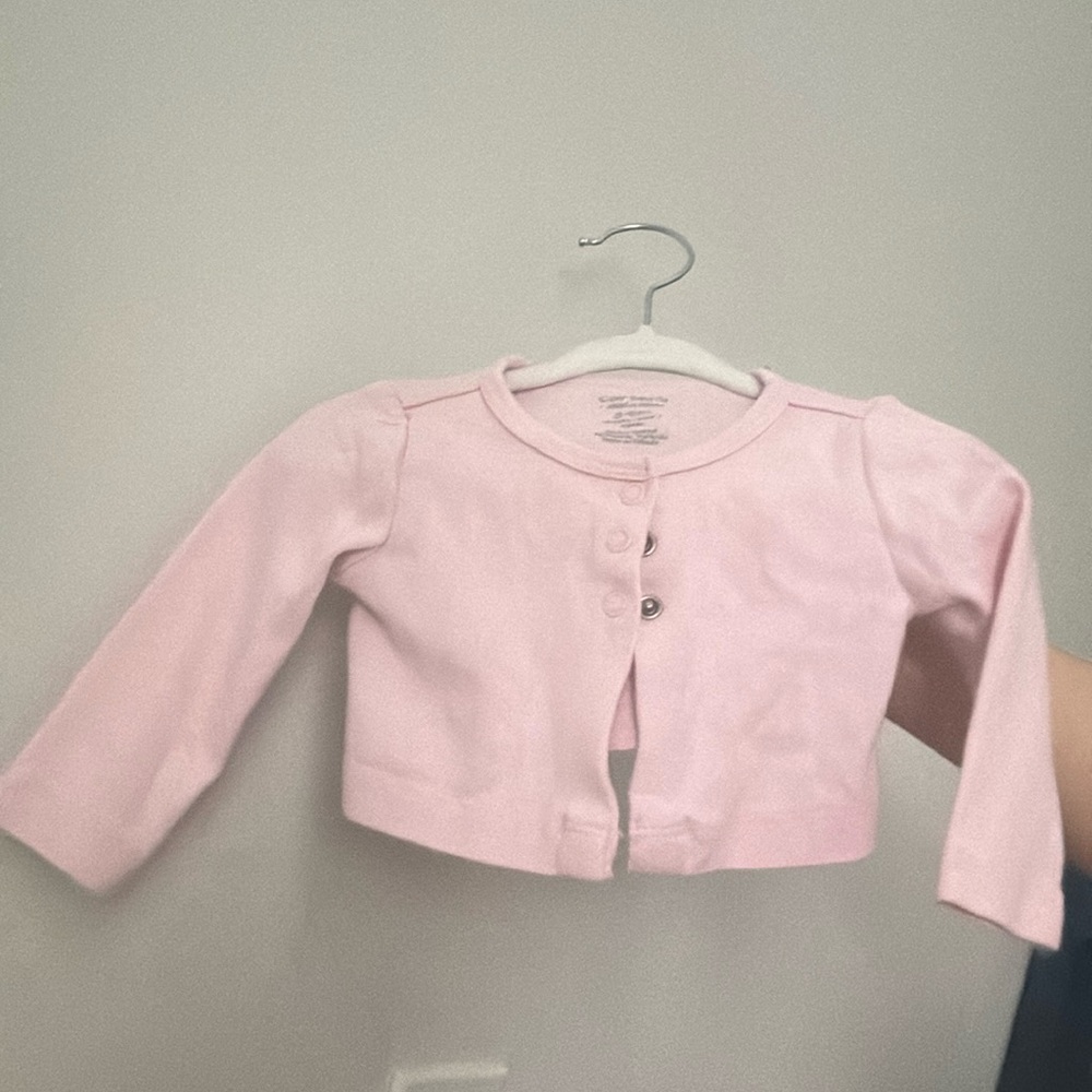 15 Carter’s sweater, pink color